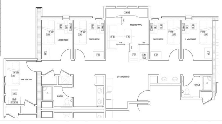 Lakeview 5 Bedroom Layout